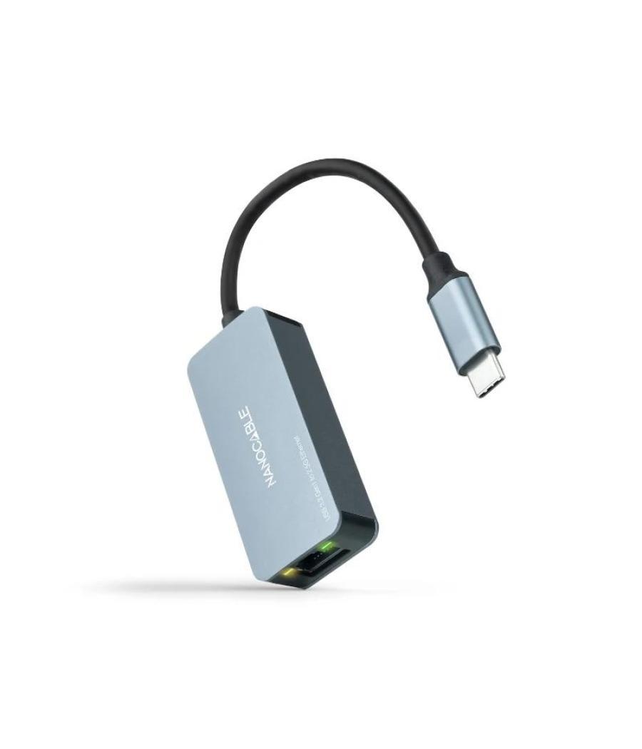 Nanocable conversor usb-c a ethernet 2.5g