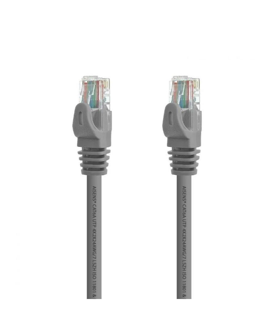 Aisens latiguillo rj45 cat.6a utp gris 15m