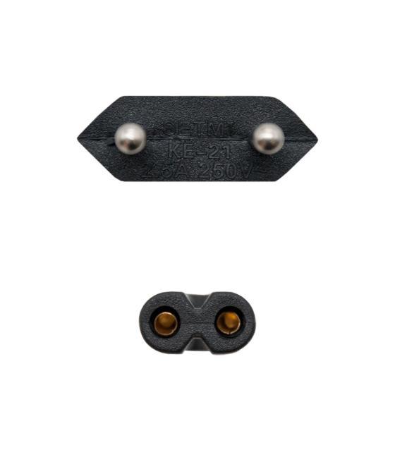 Nanocable cable alim. forma 8 cee7/16/m-c7/h, 1.5m