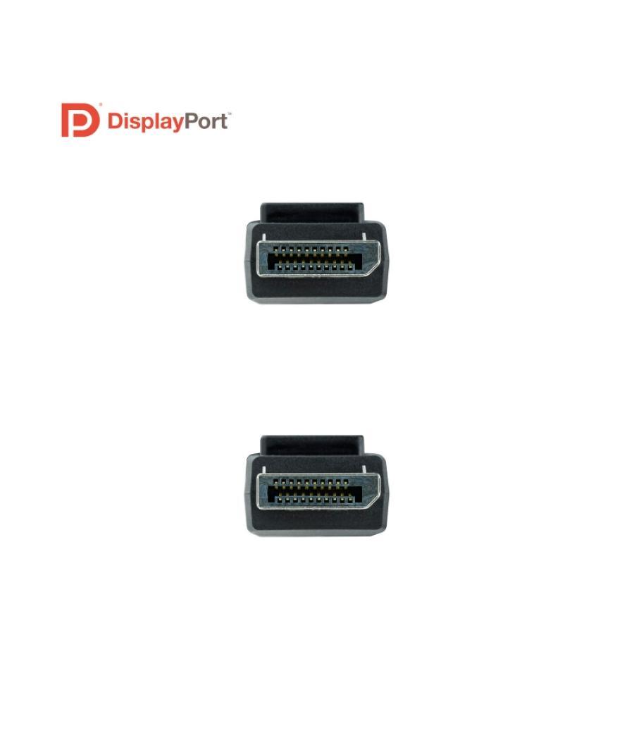 Nanocable cable dp1.4 certificado vesa dp m/m 1,5m