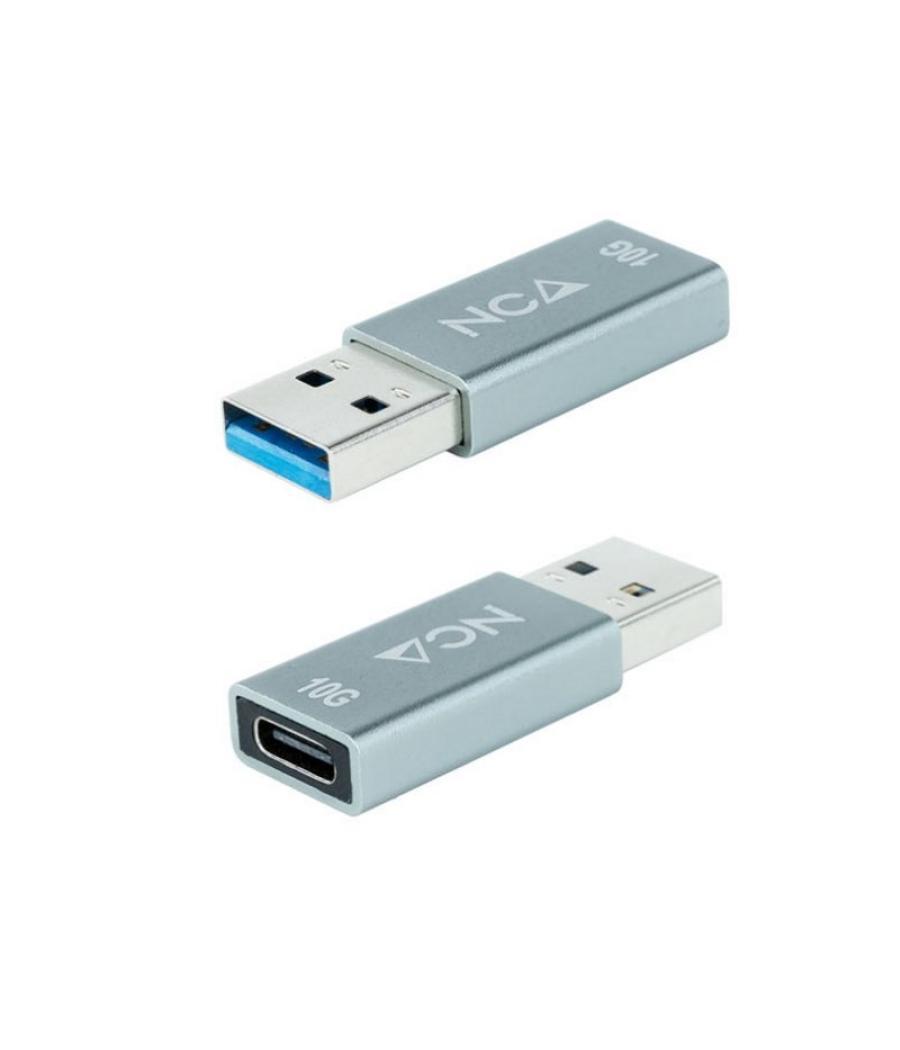 Nanocable adaptador usb-a/m 3.1 gen2 a usb-c/h