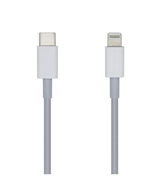 Aisens cable lightning-m a usb-c 2.0-m blanco 1.0m