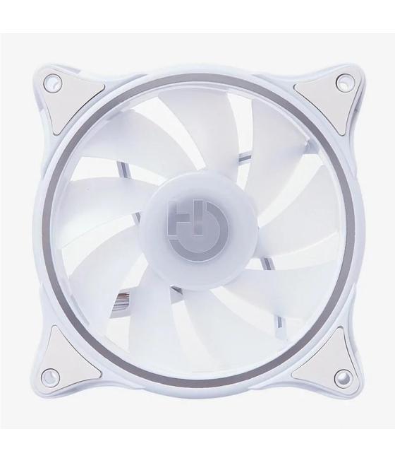 Hiditec ventilador gaming argb-n-18 white 120 mm