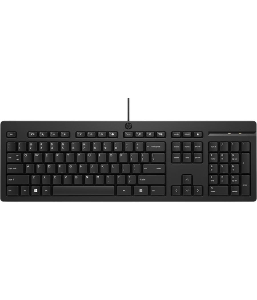 HP Teclado con cable 125