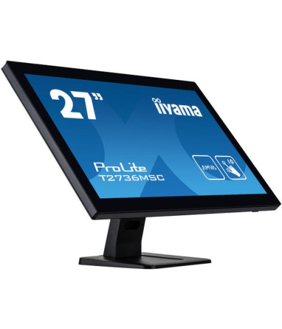 Iiyama prolite t2752msc-b1 pantalla para pc 68,6 cm (27") 1920 x 1080 pixeles full hd led pantalla táctil negro