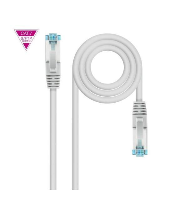 Cable de red rj45 sftp nanocable 10.20.1715 cat.7/ 15m/ gris