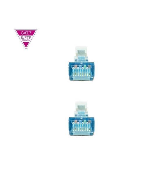 Cable de red rj45 sftp nanocable 10.20.1715 cat.7/ 15m/ gris