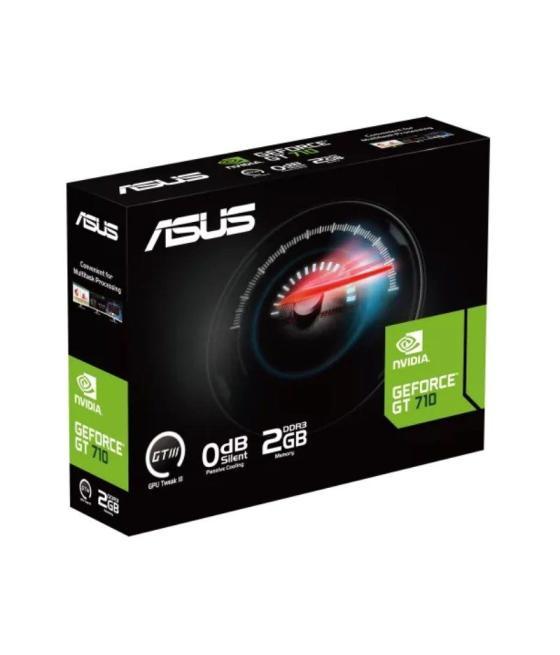 Tarjeta gráfica asus geforce gt 710 evo/ 2gb ddr3/ compatible con perfil bajo