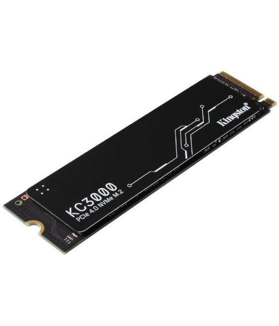 Disco ssd kingston kc3000 512gb/ m.2 2280 pcie 4.0/ con disipador de calor/ full capacity