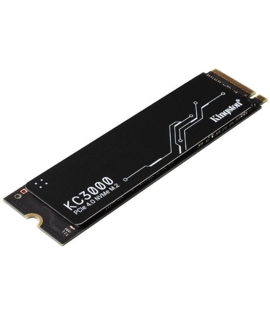 Disco ssd kingston kc3000 512gb/ m.2 2280 pcie 4.0/ con disipador de calor/ full capacity