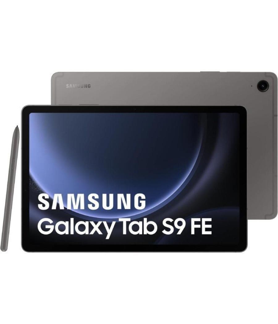 Tablet samsung galaxy tab s9 fe 10.9'/ 6gb/ 128gb/ octacore/ 5g/ gris