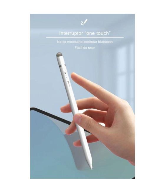 Lápiz electrónico leotec lestp04w stylus epen plus para android, ios y windows/ blanco