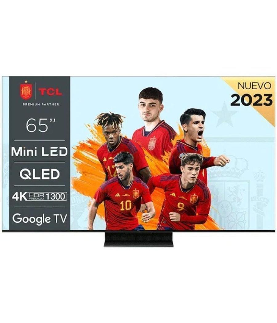 Televisor tcl qled-mini led 65c805 65'/ ultra hd 4k/ smart tv/ wifi