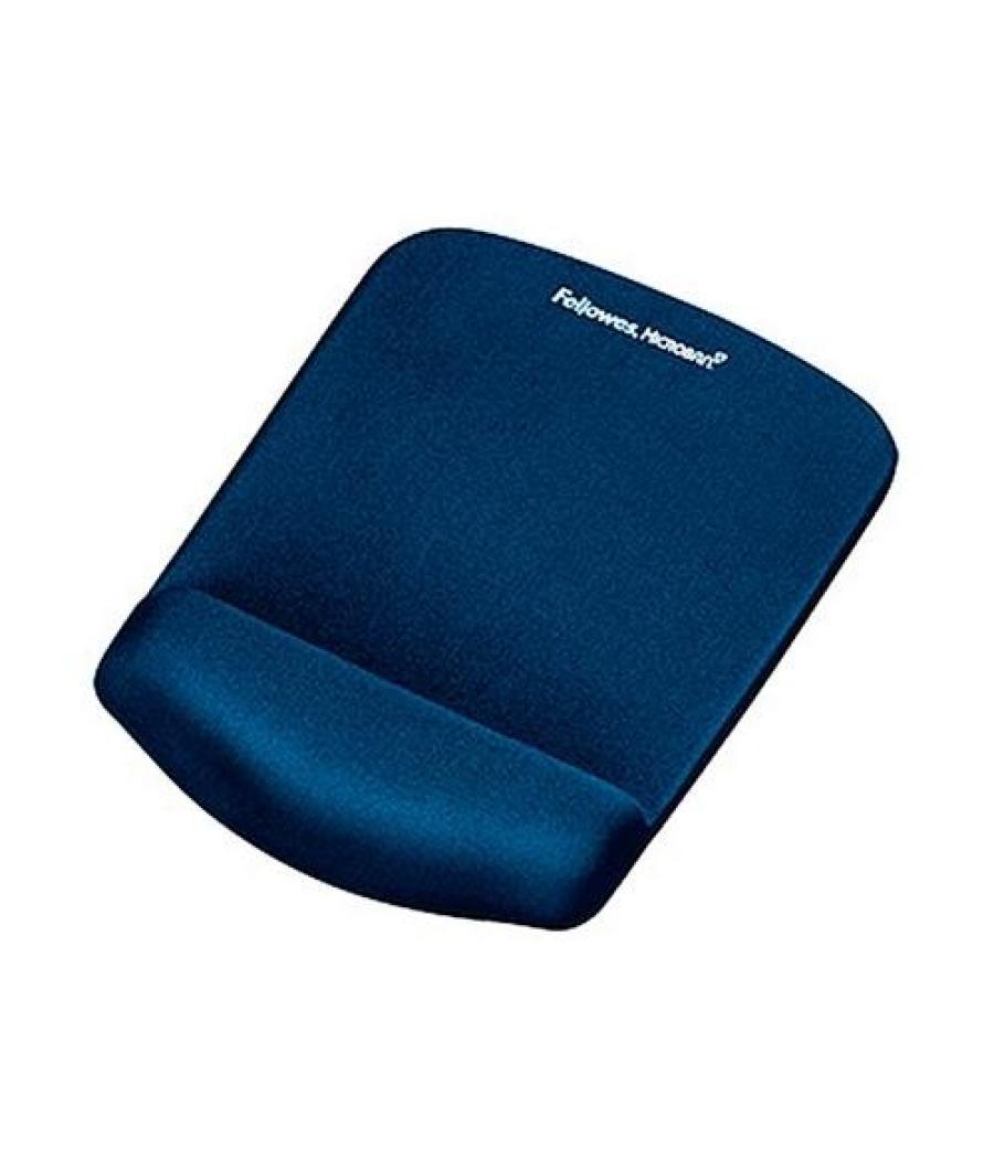 Fellowes alfombrilla con reposamuñecas azul de gel y espuma de alta densidad /protección antibacterias