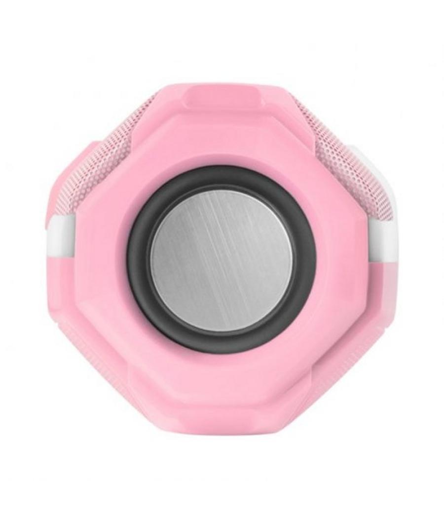 Mars gaming altavoz bluetooth rgb msbax 10w pink