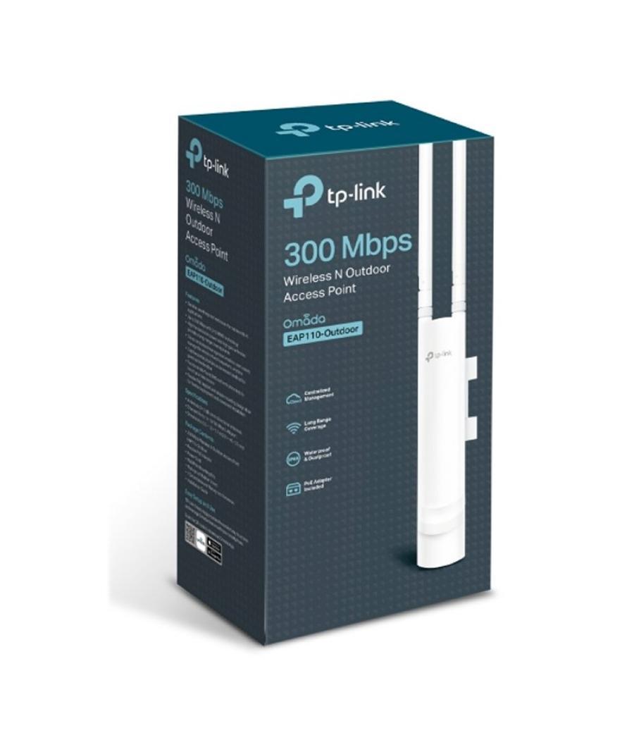 Tp-link eap110-outdoor punto acceso n300 poe