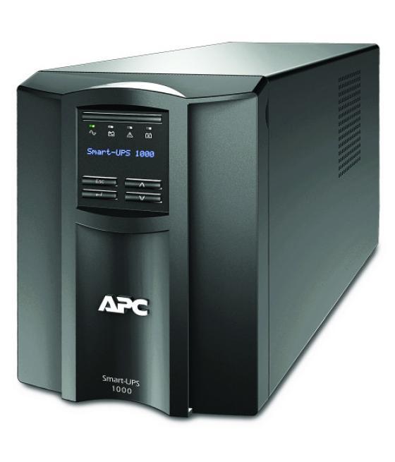 Apc smt1000ic sistema de alimentación ininterrumpida (ups) línea interactiva 1 kva 700 w 8 salidas ac