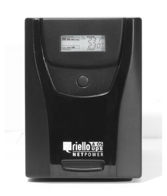 Sai riello netpower 1500 usb & serie display