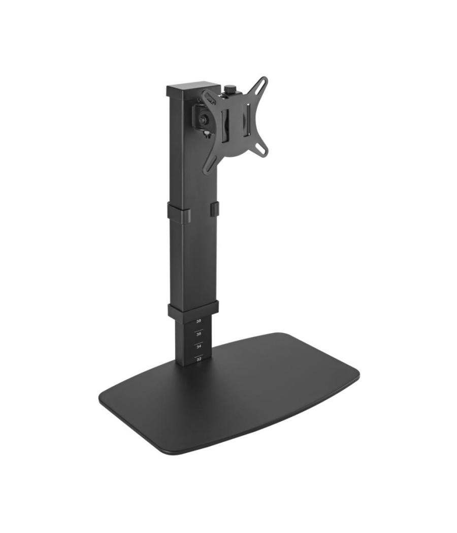 Aisens soporte de mesa eco giratorio e inclinable para monitor/tv 8kg de 17-32, negro