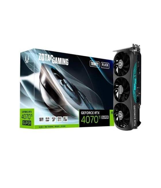 Tarjeta gráfica zotac rtx 4070ti super trinity oc black ed