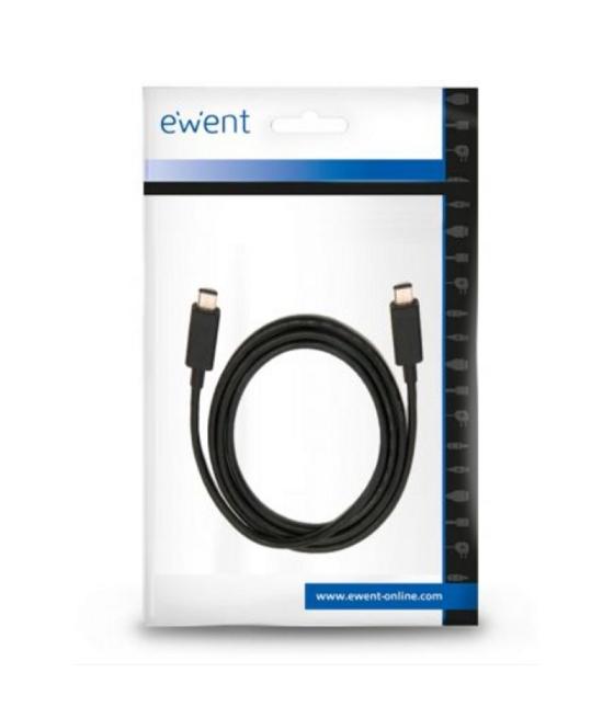 Ewent cable usb-c carga rápida 60w 10gbps,4k 1m