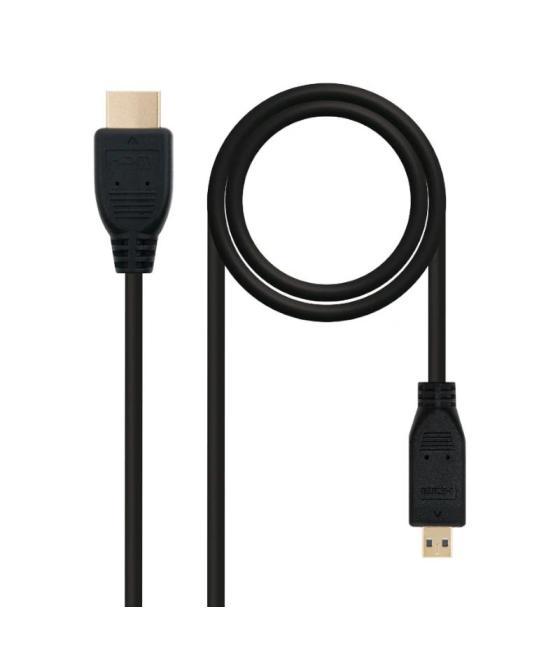 Nanocable cable micro hdmi v1.4 a/m 1,8 m