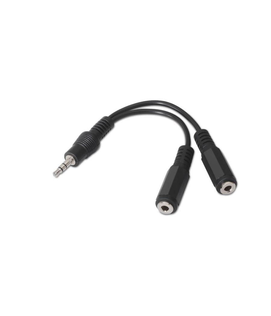 Nanocable cable audio estéreo 2jack 3.5h jack 3.5m