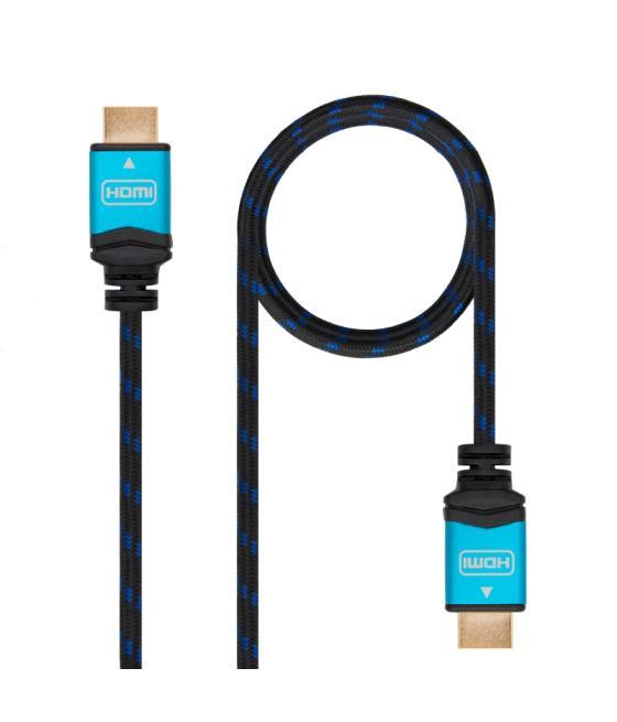 Nanocable cable hdmi v2.0 4k@60hz m/m 2 m