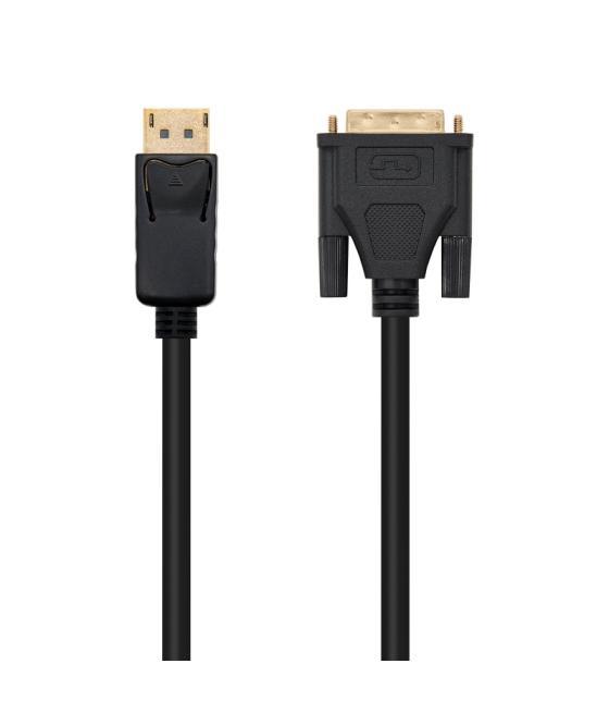 Nanocable cable conversor dp a dvi 2 m negro