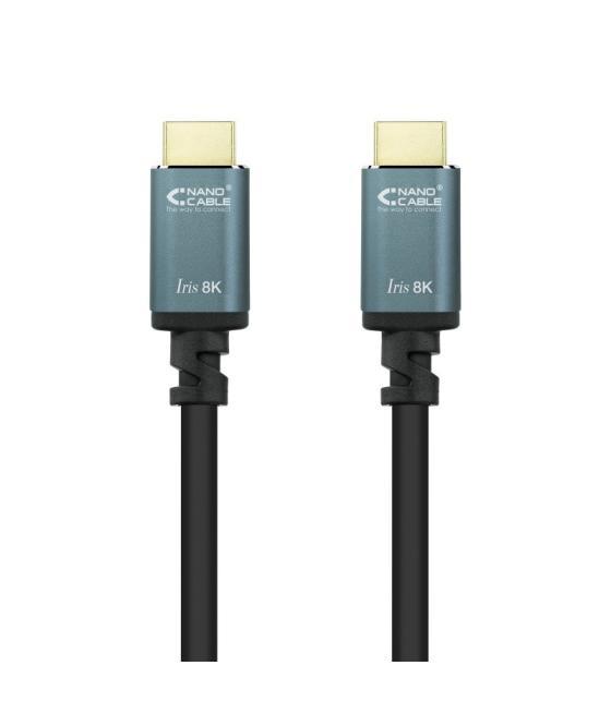 Nanocable cable hdmi 2.1 iris 8k m/m, 3 metros