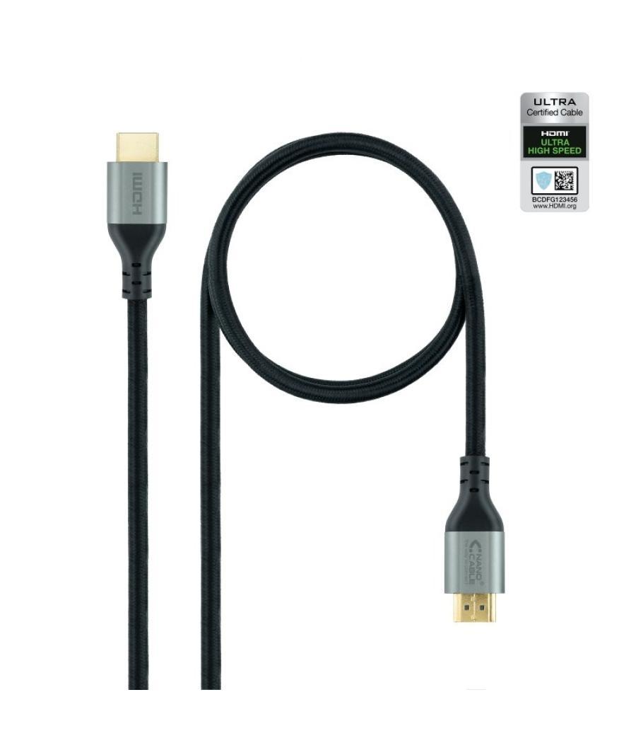 Nanocable cable hdmi 2.1 certificado ultra hs 3m