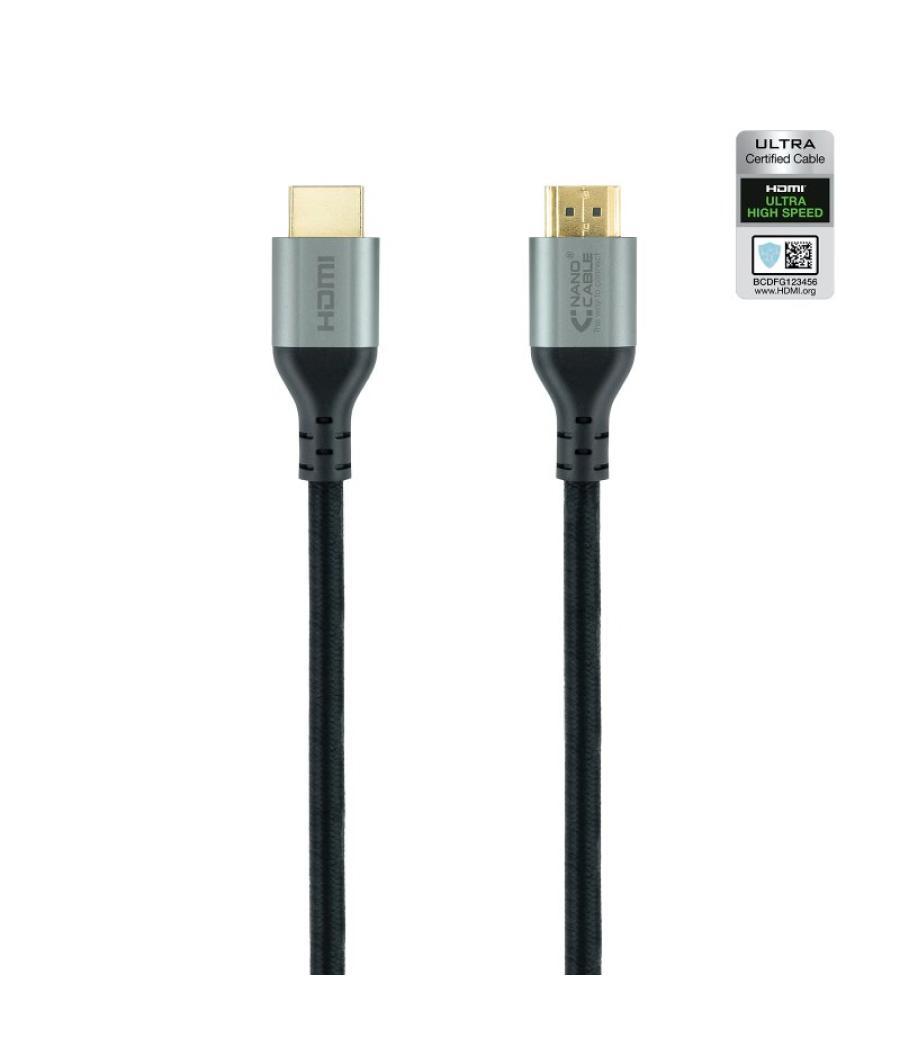 Nanocable cable hdmi 2.1 certificado ultra hs 3m