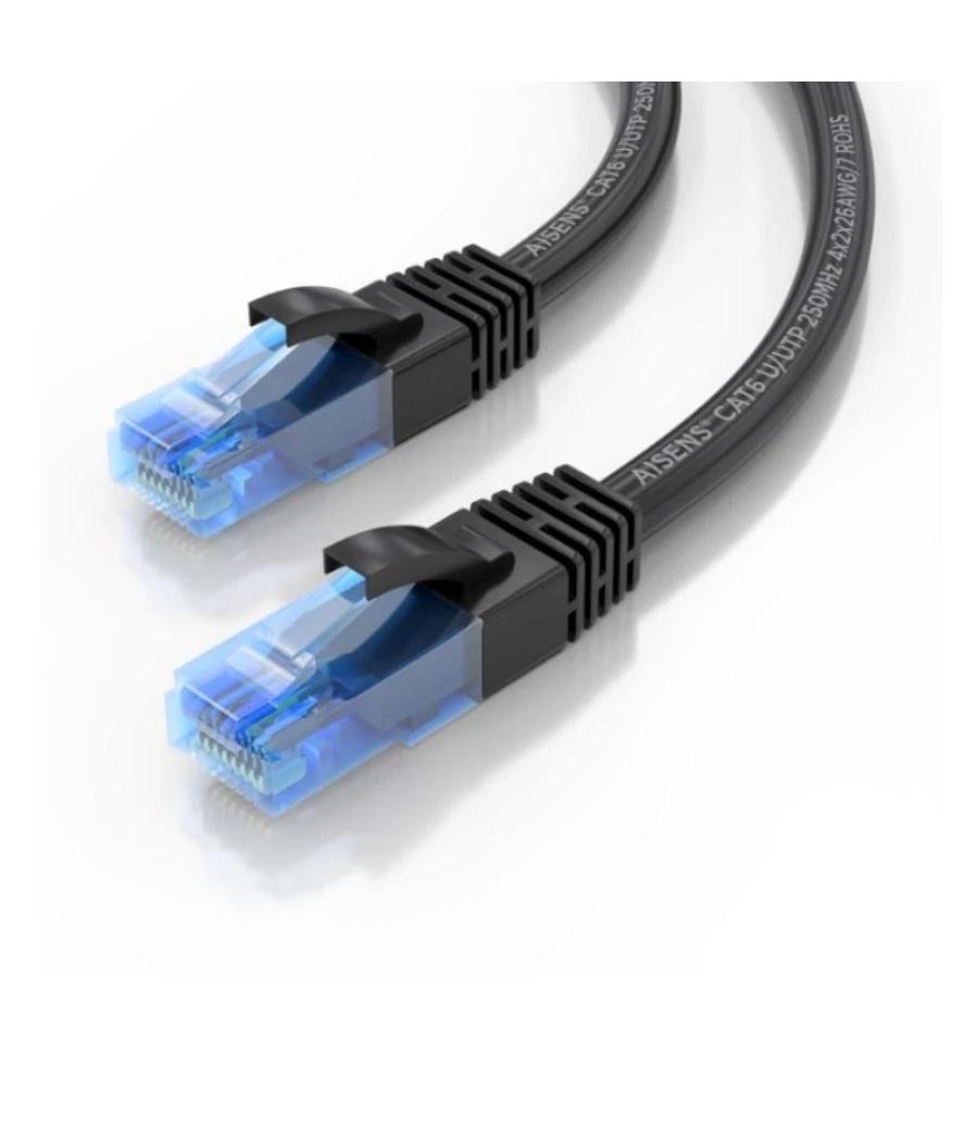 Aisens cable rj45 cat.6 utp awg26 cca negro 1.5m