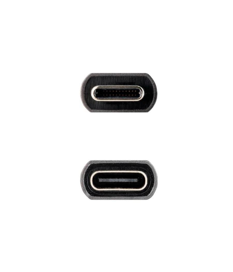 Nanocable cable usb 3.2 gen2 usb-c m/h 1,5 m negro