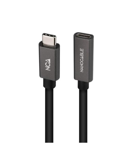 Nanocable cable usb 3.2 gen2 usb-c m/h 2 m negro