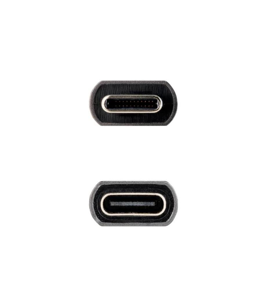 Nanocable cable usb 3.2 gen2 usb-c m/h 2 m negro