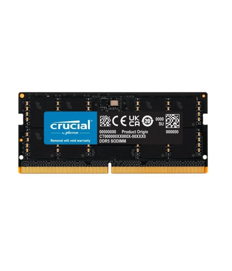 Crucial ct32g48c40s5 32gb sodimm cl40 4800mhz ddr5