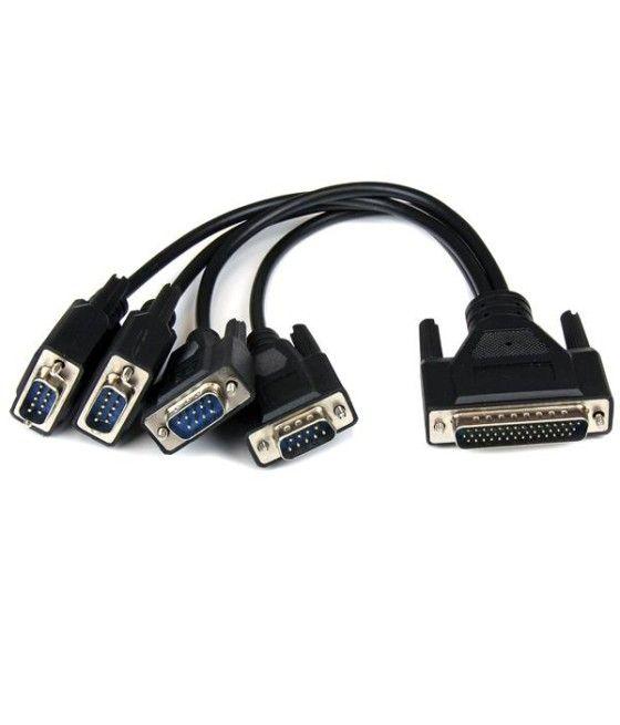 StarTech.com Tarjeta Adaptadora PCI Express PCIe de 4 Puertos Serie Serial Combo RS232 y RS485 RS 422 DB9 - Imagen 3