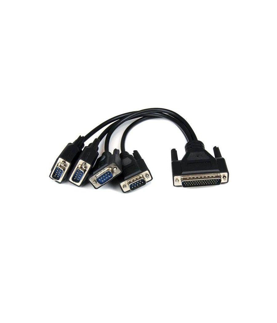 StarTech.com Tarjeta Adaptadora PCI Express PCIe de 4 Puertos Serie Serial Combo RS232 y RS485 RS 422 DB9 - Imagen 3