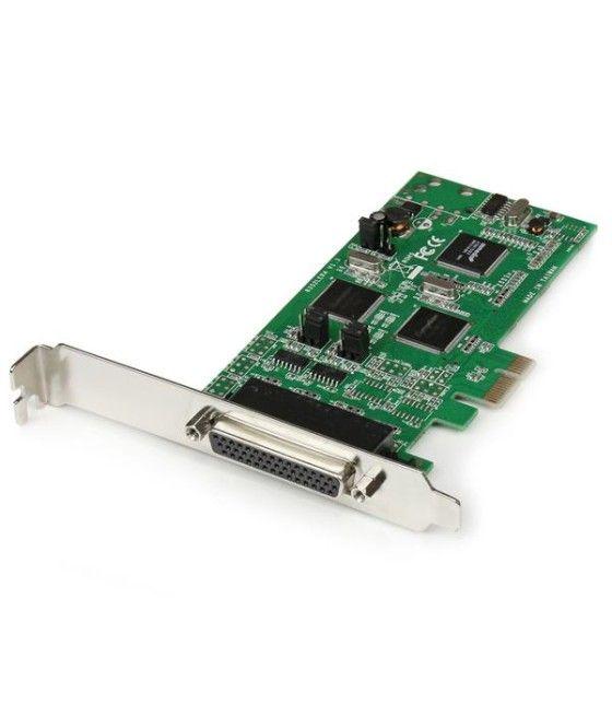 StarTech.com Tarjeta Adaptadora PCI Express PCIe de 4 Puertos Serie Serial Combo RS232 y RS485 RS 422 DB9 - Imagen 4