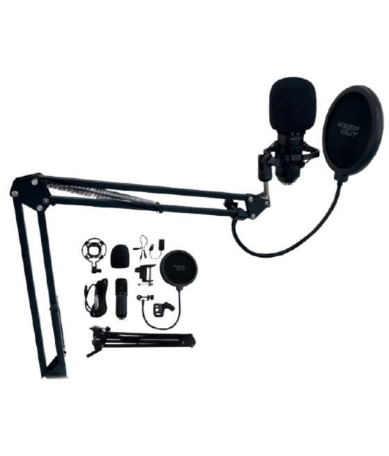 Microfono xlr pro kit negro keepout