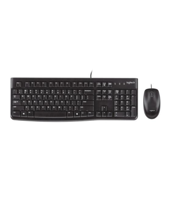 Teclado + raton wired mk120 usb negro logitech