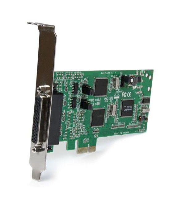 StarTech.com Tarjeta Adaptadora PCI Express PCIe de 4 Puertos Serie Serial Combo RS232 y RS485 RS 422 DB9 - Imagen 5