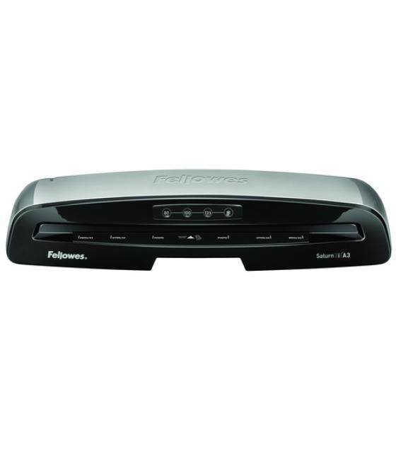 Plastificadora fellowes saturn 3i din a3 2 rodillos sistema antiatasco hasta 125 mc