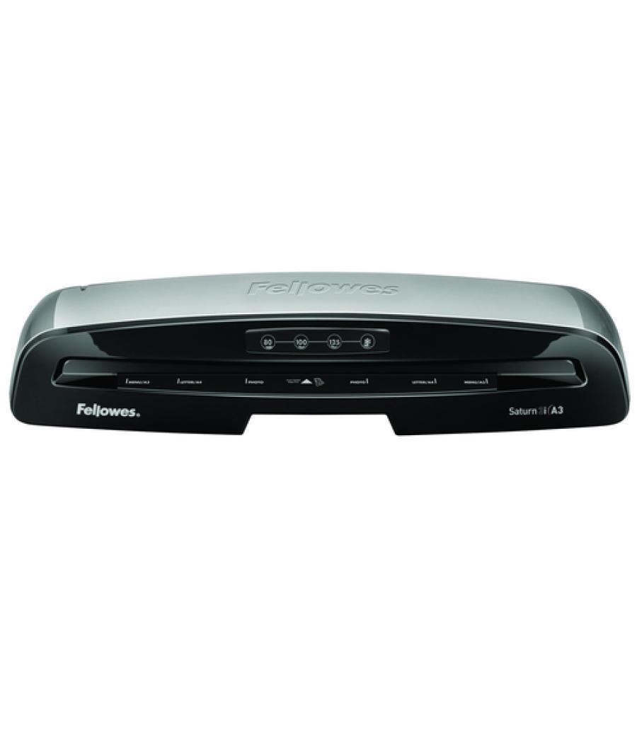 Plastificadora fellowes saturn 3i din a3 2 rodillos sistema antiatasco hasta 125 mc