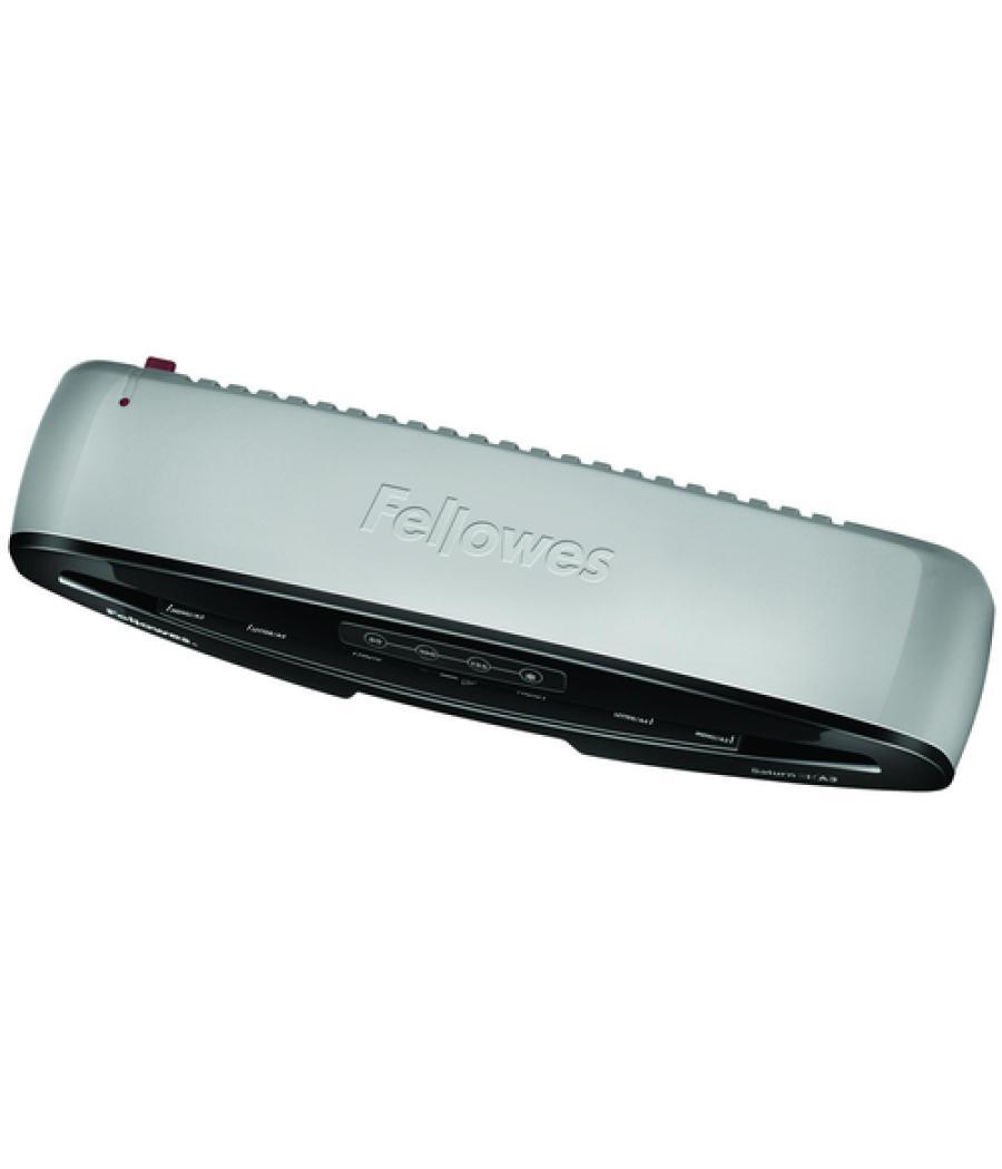 Plastificadora fellowes saturn 3i din a3 2 rodillos sistema antiatasco hasta 125 mc