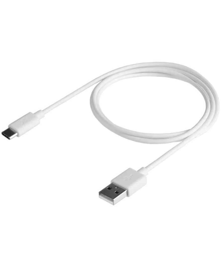 Cable usb tipo-c xtorm ce004/ usb tipo-c macho - usb macho/ hasta 60w/ 5gbps/ 1m/ blanco