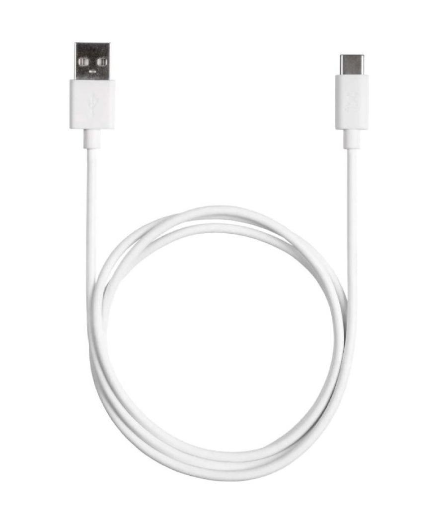 Cable usb tipo-c xtorm ce004/ usb tipo-c macho - usb macho/ hasta 60w/ 5gbps/ 1m/ blanco