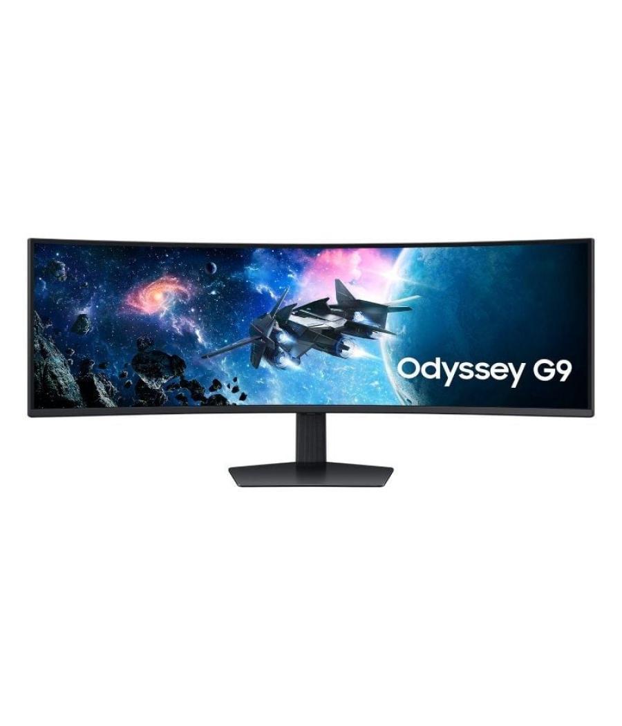 Monitor gaming ultrapanorámico curvo samsung odyssey g9 s49cg954eu 49'/ dual qhd/ 1ms/ 240hz/ va/ negro