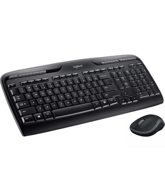 Teclado y ratón inalámbrico logitech combo mk330